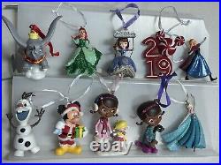 LOT of Disney Store Christmas Holiday Ornament VINTAGE, DONT MISS OUT