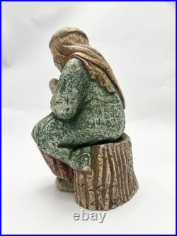 La Scala VTG Molded Paper Mache Clay Figurine. Limited edition! Very RARE