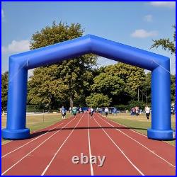 Large 21Ft Gable Inflatable Arch with built-in blower Blue