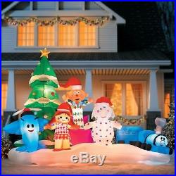 Large 9′ Outdoor Christmas Rudolph Movie Misfit Toys Lighted Airblown Inflatable