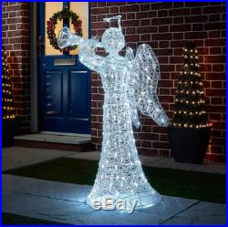 Large Angel Ornament LED Lights Outdoor Christmas Decoration Festive Xmas Decor