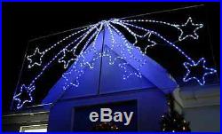 Large Christmas Animated LED Star Burst Display Rope Light Silhouette Xmas Decor