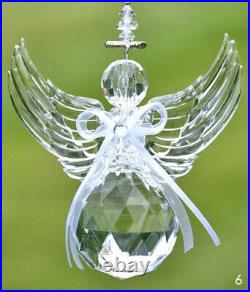 Large Crystal Quality Acrylic Angel Ornaments(Clear)
