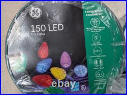 Large Lot Of GE Christmas LED Lights 5 Sets of 150