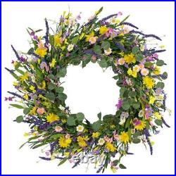 Large Spring Wreaths for Front Door Artificial Spring Wreath Summer 28 Inch