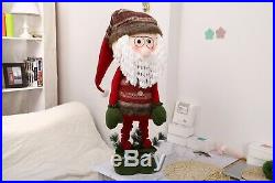 Large Stand Up, Floor Standing Santa Claus Father Christmas 5ft Tall #NG