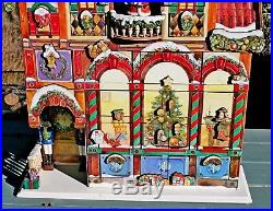 Large Wood Christmas Advent Calendar 24 Inch Victorian House 24 Doors Count Down