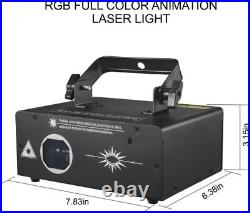Laser Lights Stage Lights Gruolin 3D Animation DJ Party Laser Light Full Color