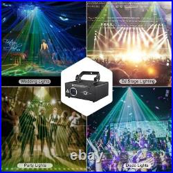 Laser Lights Stage Lights Gruolin 3D Animation DJ Party Laser Light Full Color