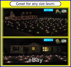 Lawn Christmas Lights LED Holiday Outdoor Decoration Illuminated White Xmas NEW
