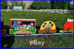 Lawn stake Christmas train lights mickey mouse minions Grinch misfit toys