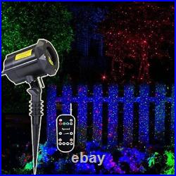 LedMall Christmas Laser Projector Lights Outdoor Motion Firefly Red Green and