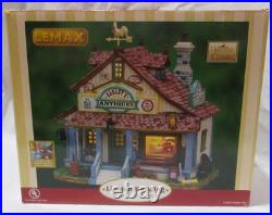 Lemax Harvest Crossing Christmas Village HARLEY'S ANTIQUES Building Light-Up