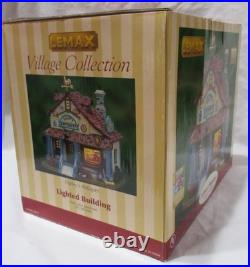 Lemax Harvest Crossing Christmas Village HARLEY'S ANTIQUES Building Light-Up