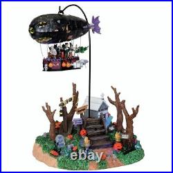 Lemax Spooky Town Dreaded Zeppelin Animated Halloween Village Accessory 04174