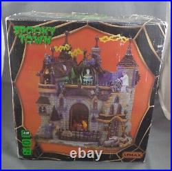 Lemax Spooky Town Frankenstein’s Laboratory Lighted Animated Tested and Works