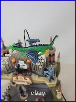 Lemax Spooky Town Monsters Ball Miniature 54302 Halloween Animated Lights TESTED