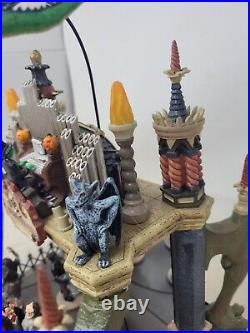 Lemax Spooky Town Monsters Ball Miniature 54302 Halloween Animated Lights TESTED