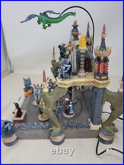 Lemax Spooky Town Monsters Ball Miniature 54302 Halloween Animated Lights TESTED