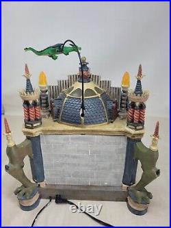 Lemax Spooky Town Monsters Ball Miniature 54302 Halloween Animated Lights TESTED