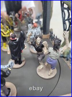 Lemax Spooky Town Monsters Ball Miniature 54302 Halloween Animated Lights TESTED