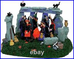 Lemax Spooky Town Witches' Coven Animated Halloween Village Accessory 74596