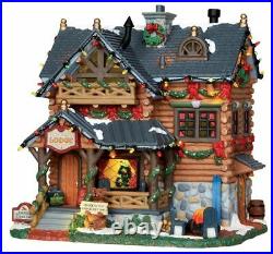 Lemax Vail Christmas Village Pine Grove Lodge Lighted Building 25338