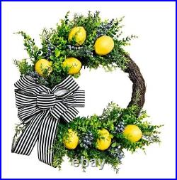 Lemon summer wreath