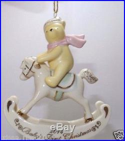 Lenox 2014 Annual Winnie the Pooh Babys 1st Christmas Ornament #846961 $60