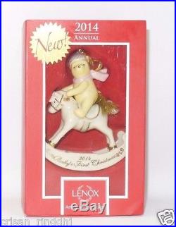 Lenox 2014 Annual Winnie the Pooh Babys 1st Christmas Ornament #846961 $60