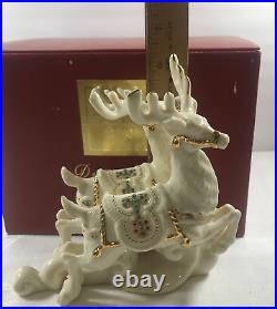 Lenox Dash Away All Collection Dasher & Dancer 1st in Series Christmas Figurine
