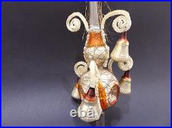 Leonidischer Wire Tinsel Bell Christmas Tree Tip Christmas Vintage