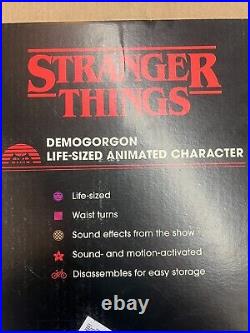 Life Size Netflix Stranger Things 7.5 ft. Demogorgon Halloween Decoration rare