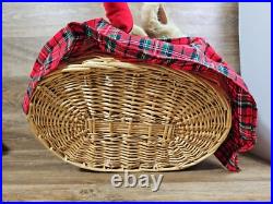 Lifesize Animated Christmas Puppies Bed Cocker Spaniel Holiday Animals Dogs