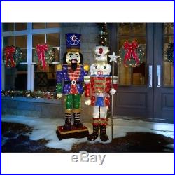 Lifesize Nutcracker Giant Large Christmas 6 Foot Porch Outdoor Figure Indoor NEW