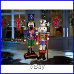 Lifesize Nutcracker Giant Large Christmas 6 Foot Porch Outdoor Figures Indoor