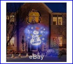 LightShow Holiday Outdoor Projector Christmas Light Led Decor Winter Xmas Party