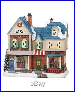 Light Up Musical Christmas Village Scene 30 Piece Table Top Holiday Decorations