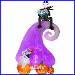 Light-Up The Nightmare Before Christmas Inflatable Lawn Display Jack Skellington