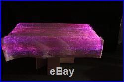 Light up Christmas decoration fiber optic Textiles wedding table cover 140160cm