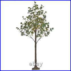 Lighted Eucalyptus Tree 6FT 270 LED Artificial Tree for Decor Inside and Outs