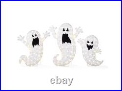 Lighted Halloween 3D Ghost Family Set of 3 FREE SHIPPING