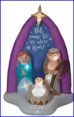 Lighted Nativity Christmas Inflatable Indoor Outdoor Yard Decoration 6 Ft