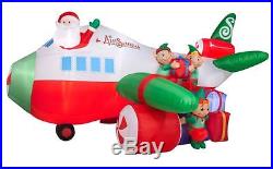 Lighted Santa 9x18ft Christmas Inflatable Outdoor Airblown Yard Decor Decoration