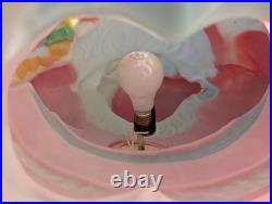Lighted Santa Claus Christmas Blow Mold Yard Decoration Free Standing Corded