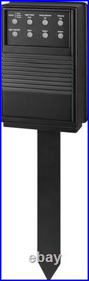 Lights and Sounds Outdoor Christmas Lights Power Strip Stake, Synchronizes with