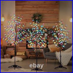 Lightshare 6FT 208 LED Cherry Blossom Tree Lighted Artificial Tree