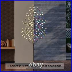 Lightshare 6FT 208 LED Cherry Blossom Tree Multicolor with Remote Control