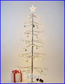 Lightshare NEW 5FT 144L LED Fir Snow Tree, Home/Festival/Party/Christmas, Indoor