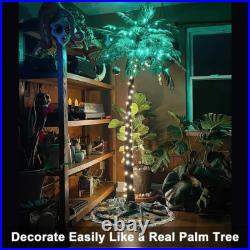 Lightshare New Lighted Palm Tree Large ZLS7FT 96 LED 7 Feet Home Garden Decor Lightshare New Lighted Palm Tree Large ZLS7FT 96 LED 7 Feet Home Garden Decor